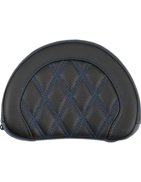 SADDLEMEN Montagematerial & Zubehör - PAD BR CONTOURED LS BLU STITCH