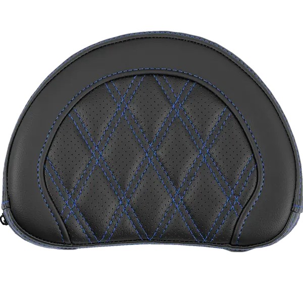 SADDLEMEN Montagematerial & Zubehör - PAD BR CONTOURED LS BLU STITCH