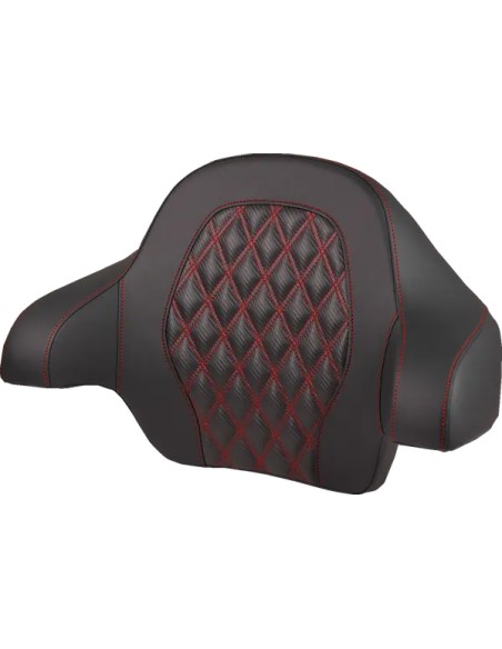 SADDLEMEN Sitzbankbezüge & -polster - PAD BR TOUR PAK CF LS RED STIT