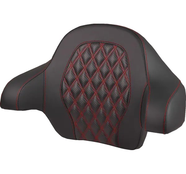 SADDLEMEN Sitzbankbezüge & -polster - PAD BR TOUR PAK CF LS RED STIT