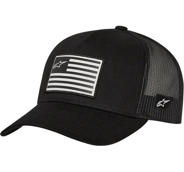 ALPINESTARS Kopf- & Halsbedeckungen - HAT CRV BILL SNAPBACK FLAG BLA