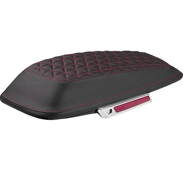 SADDLEMEN Satteltaschen - COVER SADDLEBAG TG RED STITCH
