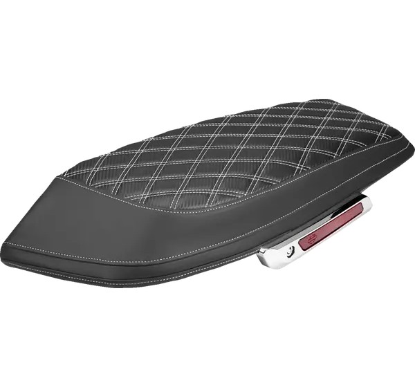 SADDLEMEN Satteltaschen - COVER SADDLEBAG CF LS WHT STIT
