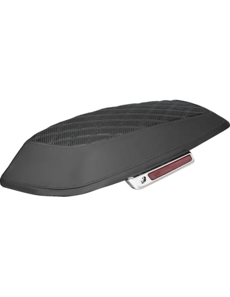 SADDLEMEN Satteltaschen - COVER SADDLEBAG CF LS GRY STIT