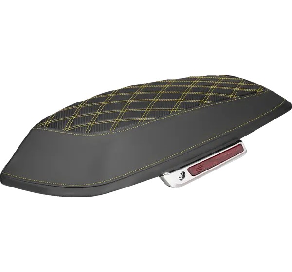 SADDLEMEN Satteltaschen - COVER SADDLEBAG CF LS GLD STIT
