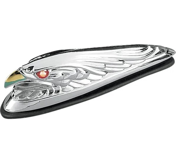 DRAG SPECIALTIES Karosserieteile & Schutzbleche - EAGLE FNDR ORNAMNT W/LITE