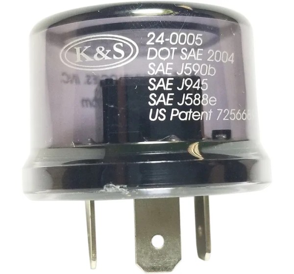 K&ampS TECHNOLOGIES Montagematerial & Zubehör - FLASHER RELAY IC TYPE