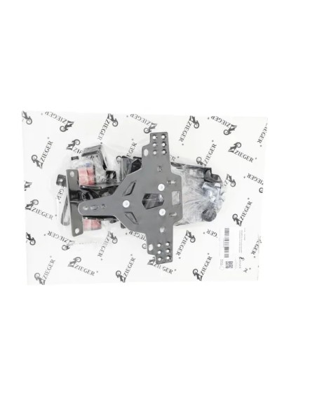 ZIEGER Kennzeichen für Harley Davidson XL 1200 C 2012-2013
