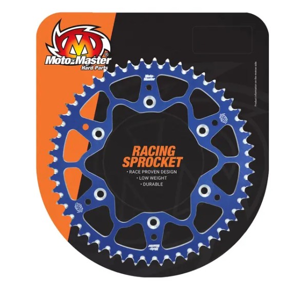 MOTO-MASTER Ritzel & Kettenräder - SPROCKET ALUMINIUM BLUE 415 48
