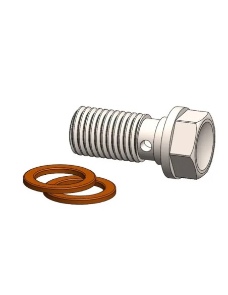MOTO-MASTER Bremssattel - BANJO BOLT M8 X 1 00mm W 2 WAS