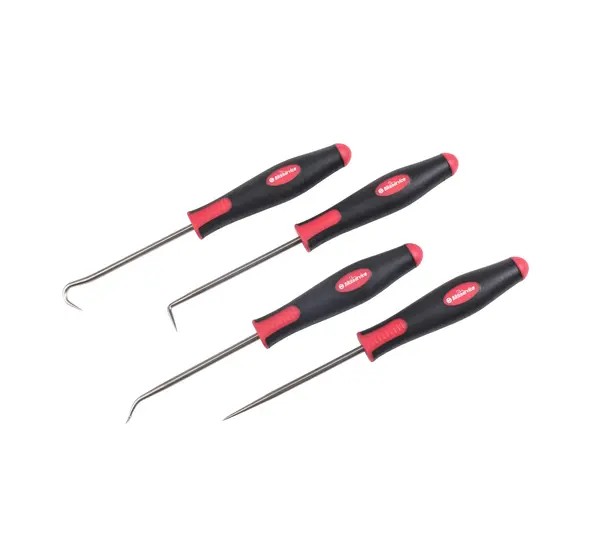 BIKESERVICE Tools - MINI PICK AND HOOK SET 4 PCS