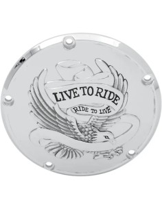 Live To Ride Derbydeckel