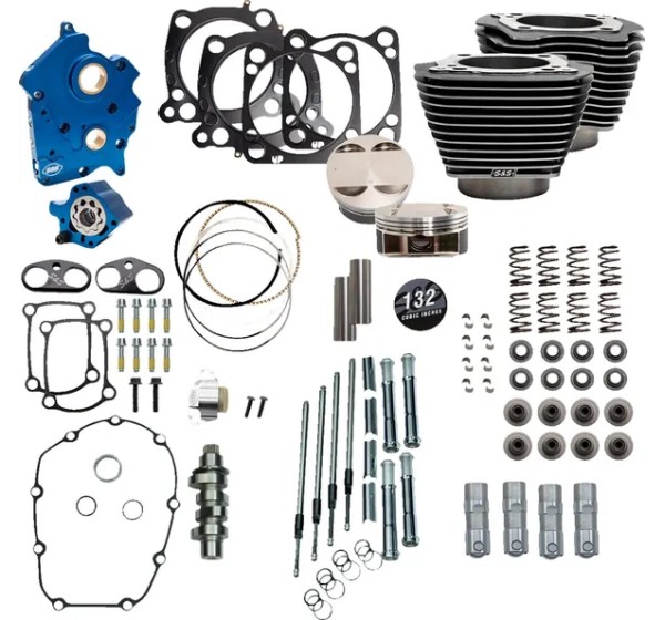 S&ampS CYCLE Komplett-Überholsätze für Harley Davidson FLHTK 1868 ABS 2019-2023