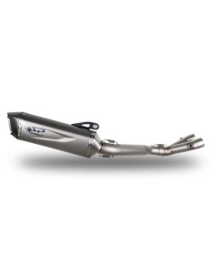 FORCE EVO 3/4 2-in-1 Auspuffanlage Titan