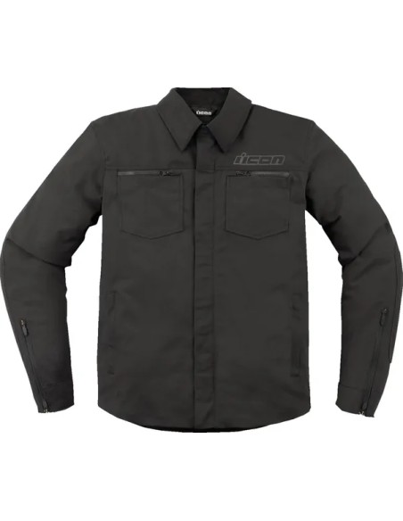 ICON Hoodies, Sweatshirts & Jacken - JACKET UPSTATE CANVAS CE GREY