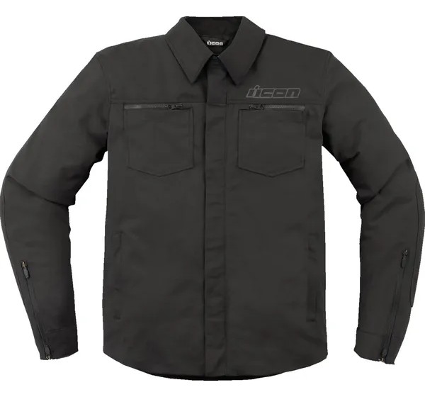 ICON Hoodies, Sweatshirts & Jacken - JACKET UPSTATE CANVAS CE GREY