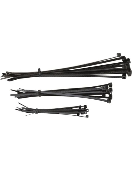 MOOSE OFFROAD HARD-PARTS Montagematerial & Zubehör - CABLE TIES MSE BLACK 30PK