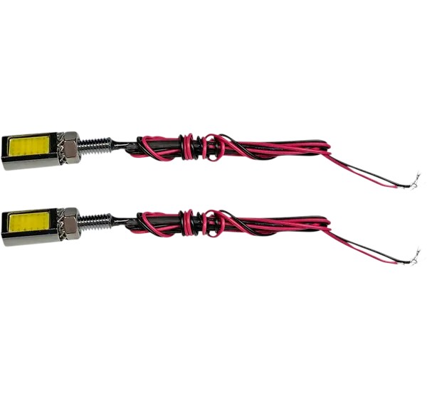 CUSTOM DYNAMICS Kennzeichen - LED TAG BOLTS WITH WHITE LICEN