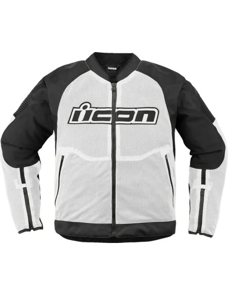 ICON Jacken - JACKET OVERLORD3 MESH WHITE SM