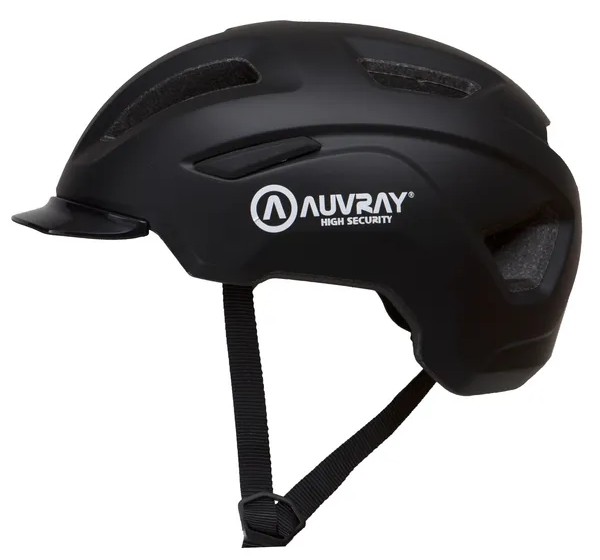 AUVRAY Open Face Helm - REFLEX HELMET BLACK L