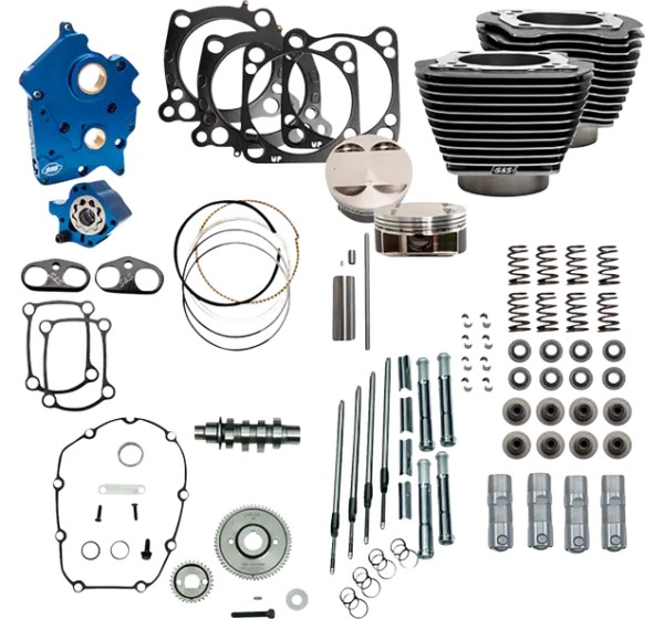 S&ampS CYCLE Komplette Motoren - POWER PACK VVT