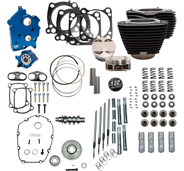 S&ampS CYCLE Komplette Motoren - POWER PACK VVT