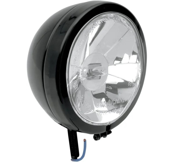 DRAG SPECIALTIES Zusatzbeleuchtung - SPOTLIGHT 4.5 BLK CLR