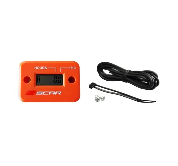 SCAR RACING Anzeigeninstrumente - HOUR METER OR