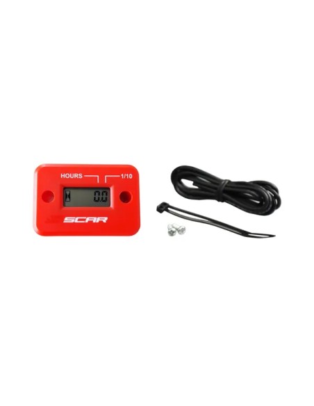 SCAR RACING Anzeigeninstrumente - HOUR METER RD