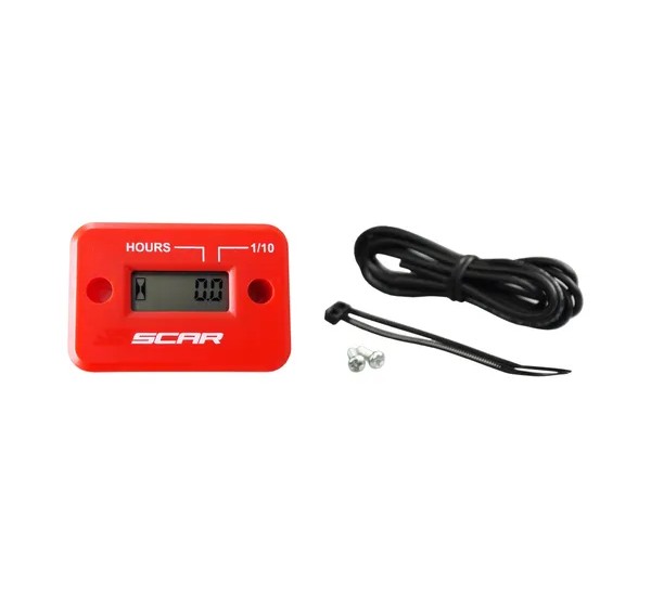 SCAR RACING Anzeigeninstrumente - HOUR METER RD