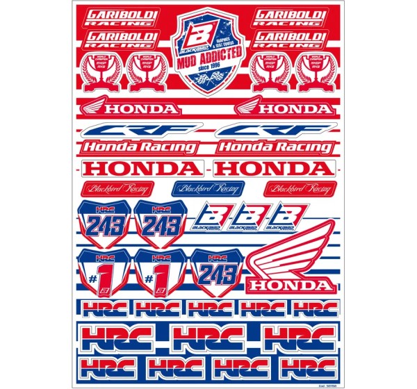 BLACKBIRD RACING Dekorsätze & Aufkleber - DECAL LOGO KIT GAR PVC