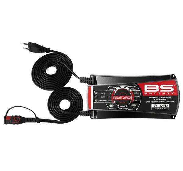 BS BATTERY Ladegeräte - CHARGER BS60 12V 1A/4A/6A