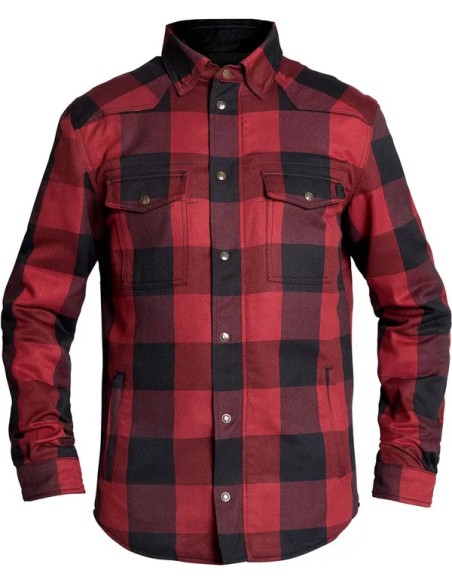 JOHN DOE Jacken - MOTOSHIRT RED 5XL
