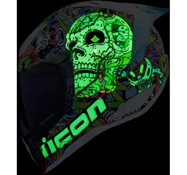 ICON Integralhelm - Einbaubeispiel