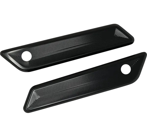 KODLIN USA Satteltaschen - LATCH COVERS VEKTOR GLOSS BLAC