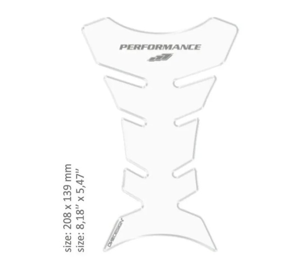 ONEDESIGN Tanks, Tankabdeckungen & -polster - TANKPAD TRANSPARENT