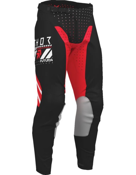 THOR Hosen - PANT LAUNCHMODE FUTURA BLACK/R