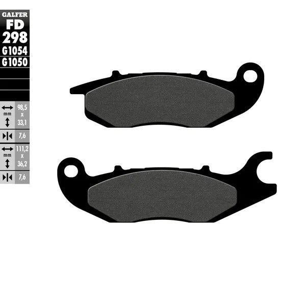 GALFER Bremsbeläge & Bremsbacken für HONDA CBR 125 R 2004-2016