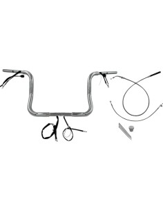 1-1/4" EZ Install Lenker mit rundem Top
