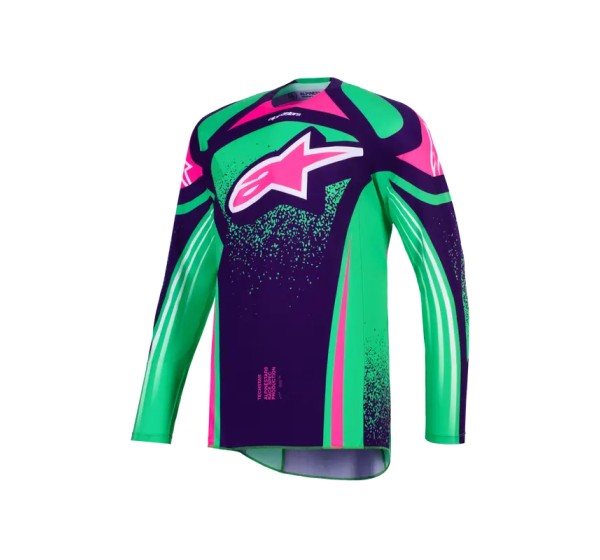ALPINESTARS(MX) Jerseys - JERSEY TECHSTAR NOMUR PURP/GR/