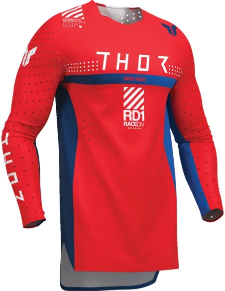 THOR Jerseys - JERSEY SPORTMODE SYNTH RED L