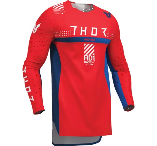 THOR Jerseys - JERSEY SPORTMODE SYNTH RED L
