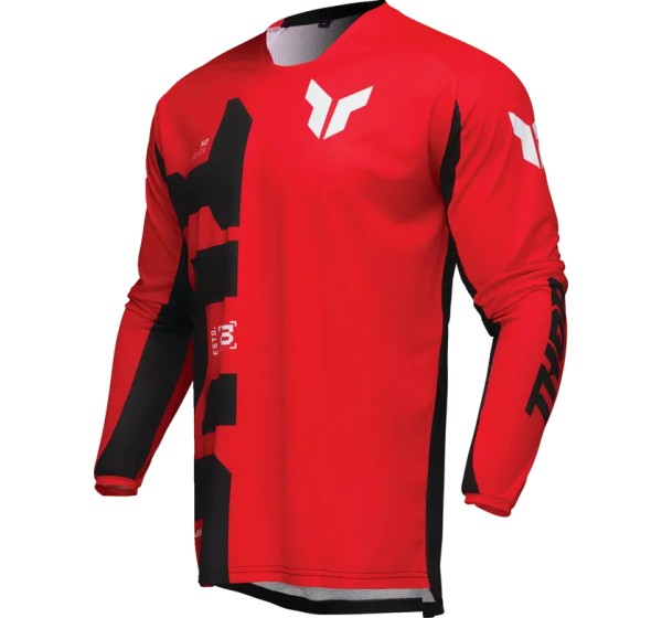 THOR Jerseys - JERSEY LAUNCH FORGE RED LG