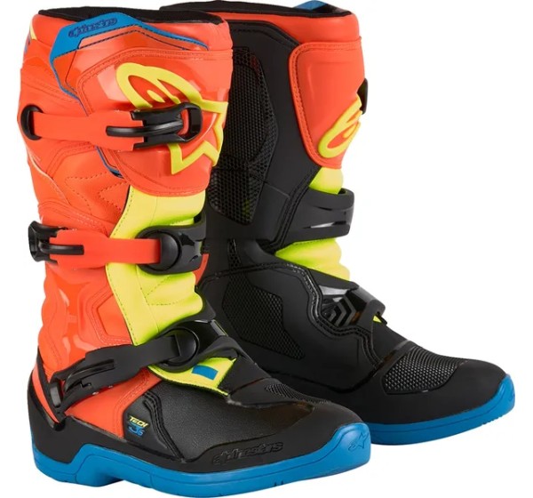 ALPINESTARS Offroad - BOOT TECH3S YTH OR/BL/Y 8