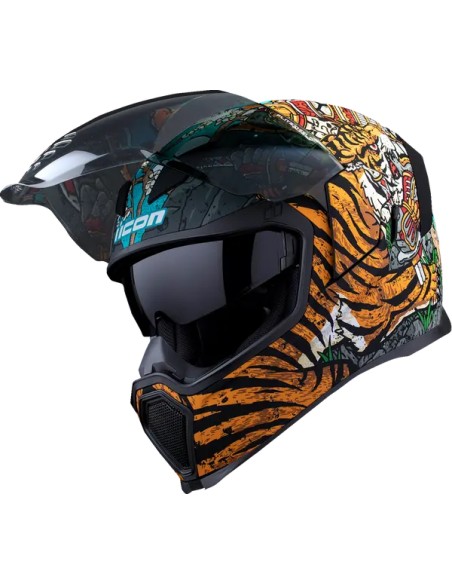 ICON Integralhelm - Einbaubeispiel