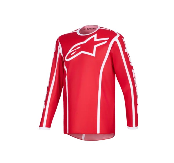 ALPINESTARS(MX) Jerseys - JERSEY FLUID APEX RED/WHITE L