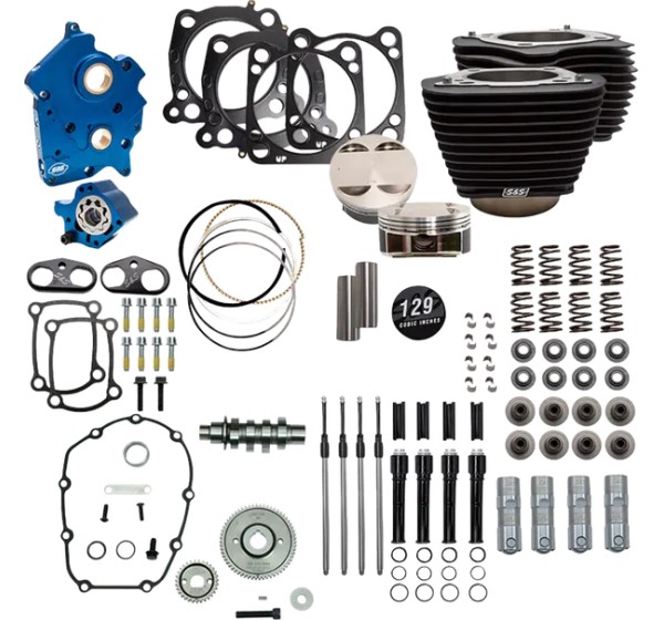 S&ampS CYCLE Zylinder, Zylindersätze & Big Bore Sätze - POWER PACK VVT
