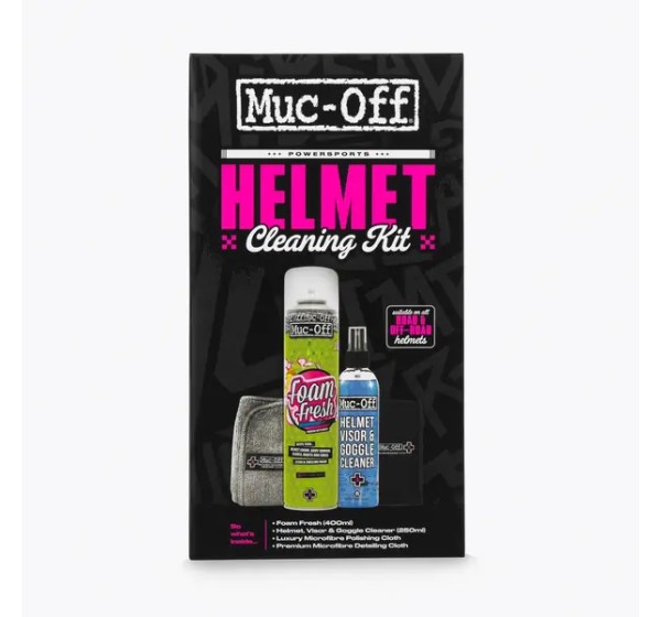 MUC-OFF Reinigungsmittel & Politur - HELMET CLEANING KIT