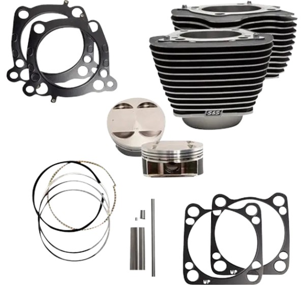 S&ampS CYCLE Zylinder, Zylindersätze & Big Bore Sätze für Harley Davidson FLHTK 1868 ABS 2019-2024