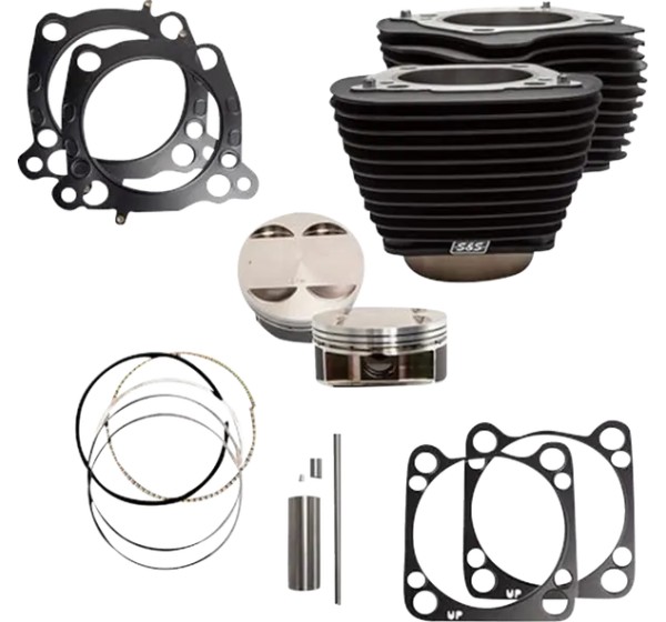 S&ampS CYCLE Zylinder, Zylindersätze & Big Bore Sätze für Harley Davidson FLHTK 1868 ABS 2019-2024